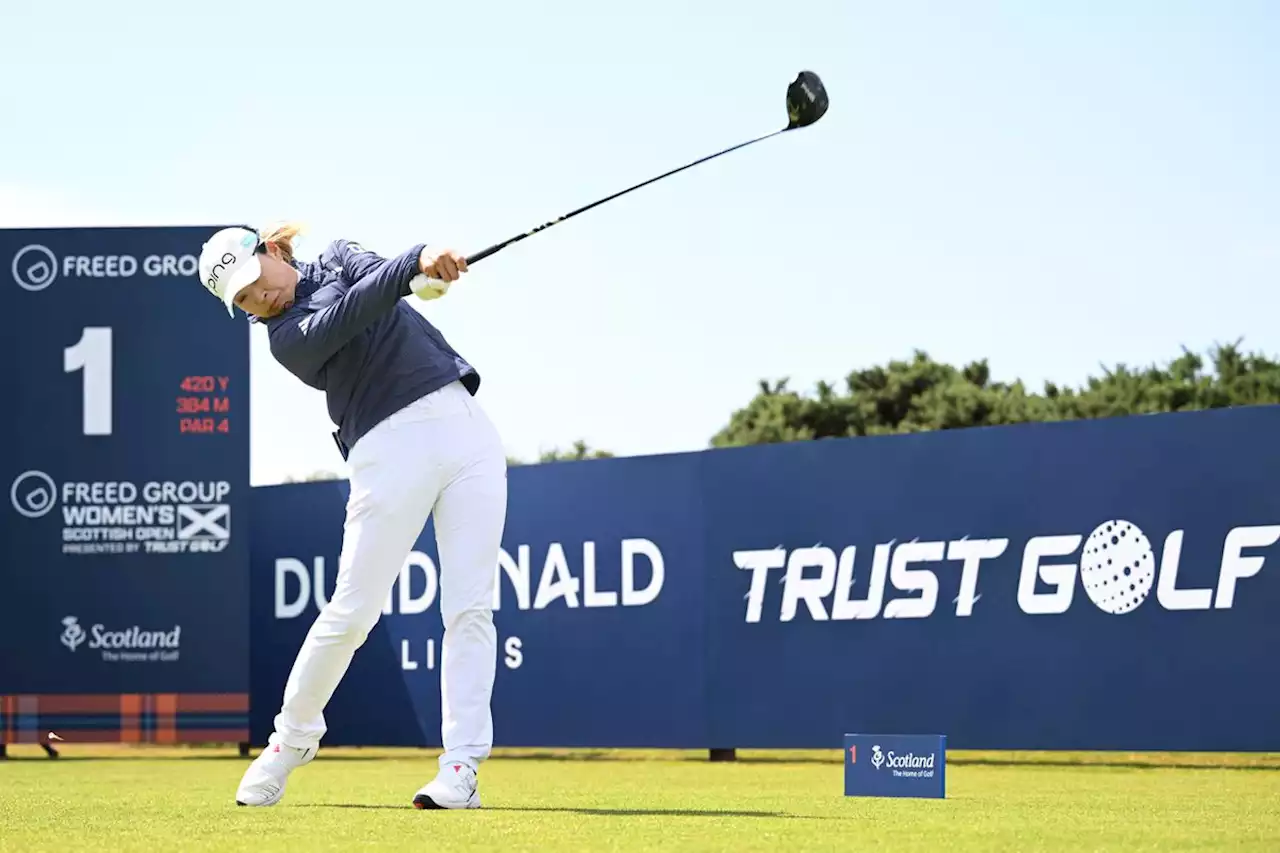 Hinako Shibuno maintains two-shot lead after second round of the Women’s Scottish Open