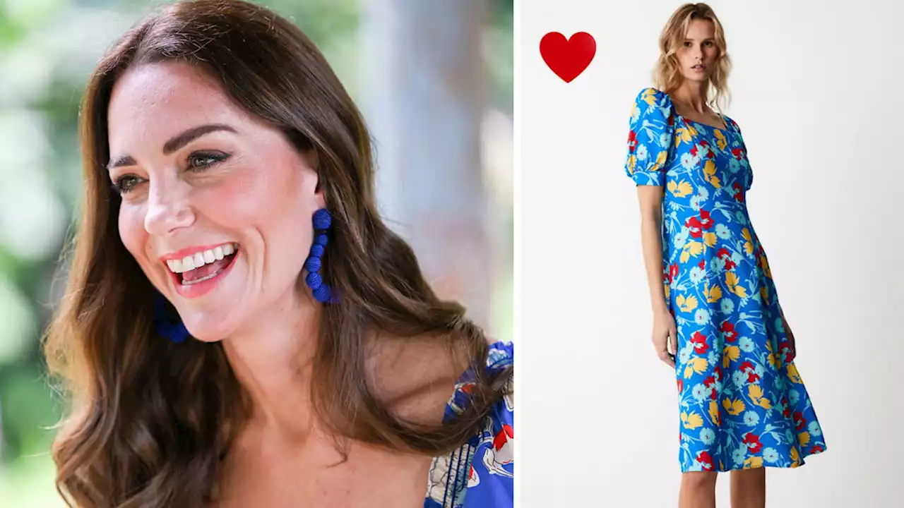 Loved Princess Kate's Tory Burch floral midi dress? M&S has an amazing £27 lookalike