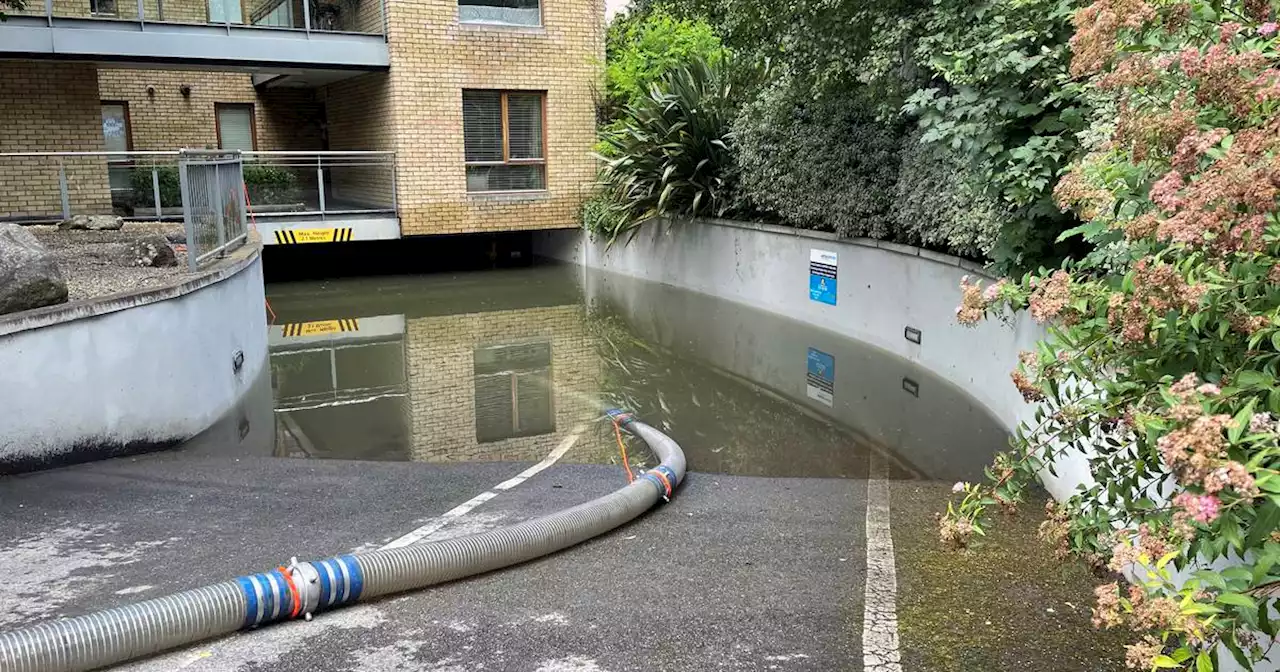 Ireland weather: More than a dozen Dublin homes hit by flash flooding