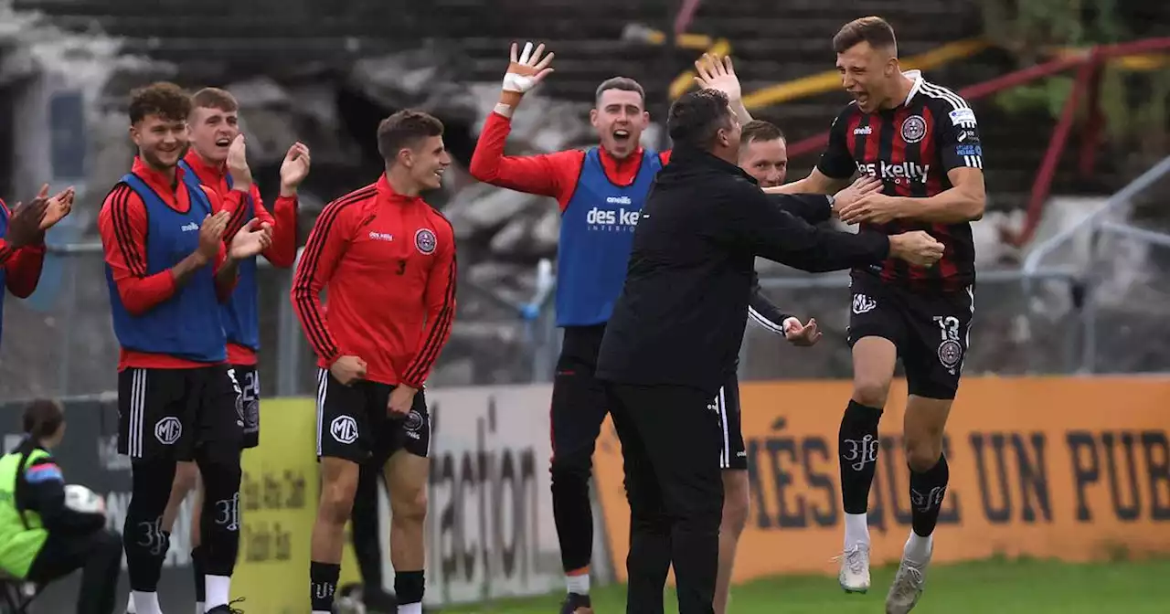 Bohemians up to third after win over 10 man Drogheda at Dalymount Park