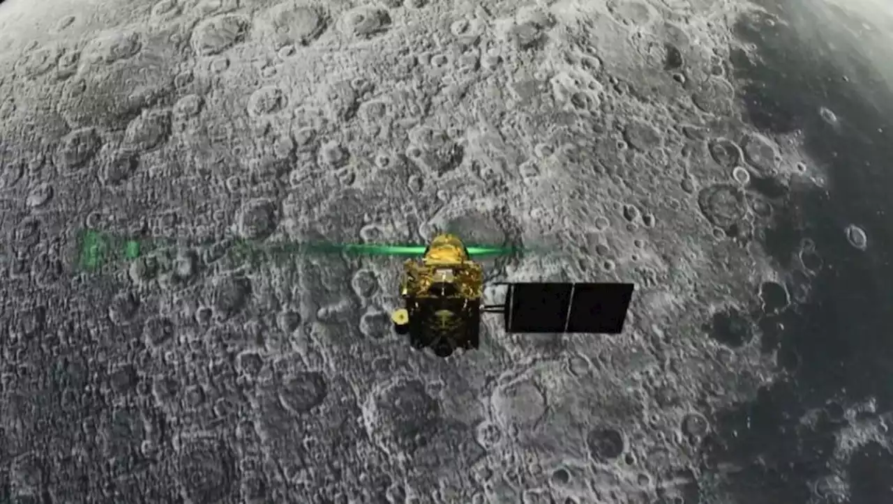 Missão espacial não tripulada da Índia entra em órbita lunar