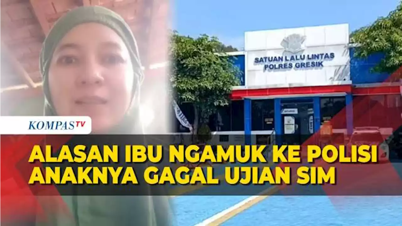 Pengakuan Emak-Emak Viral Ngamuk ke Polisi Anaknya 13 Kali Gagal Ujian Praktik SIM