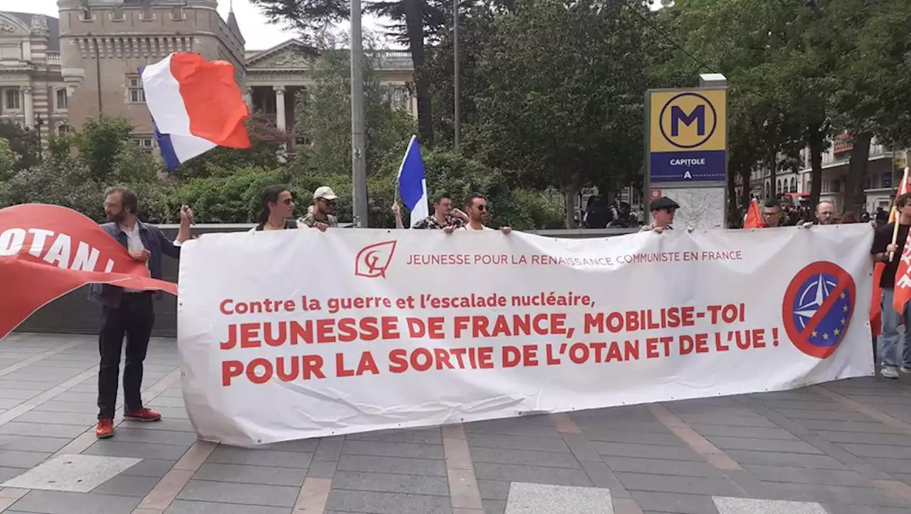 Toulouse : les communistes se rassemblent contre le futur centre spatial de l'Otan