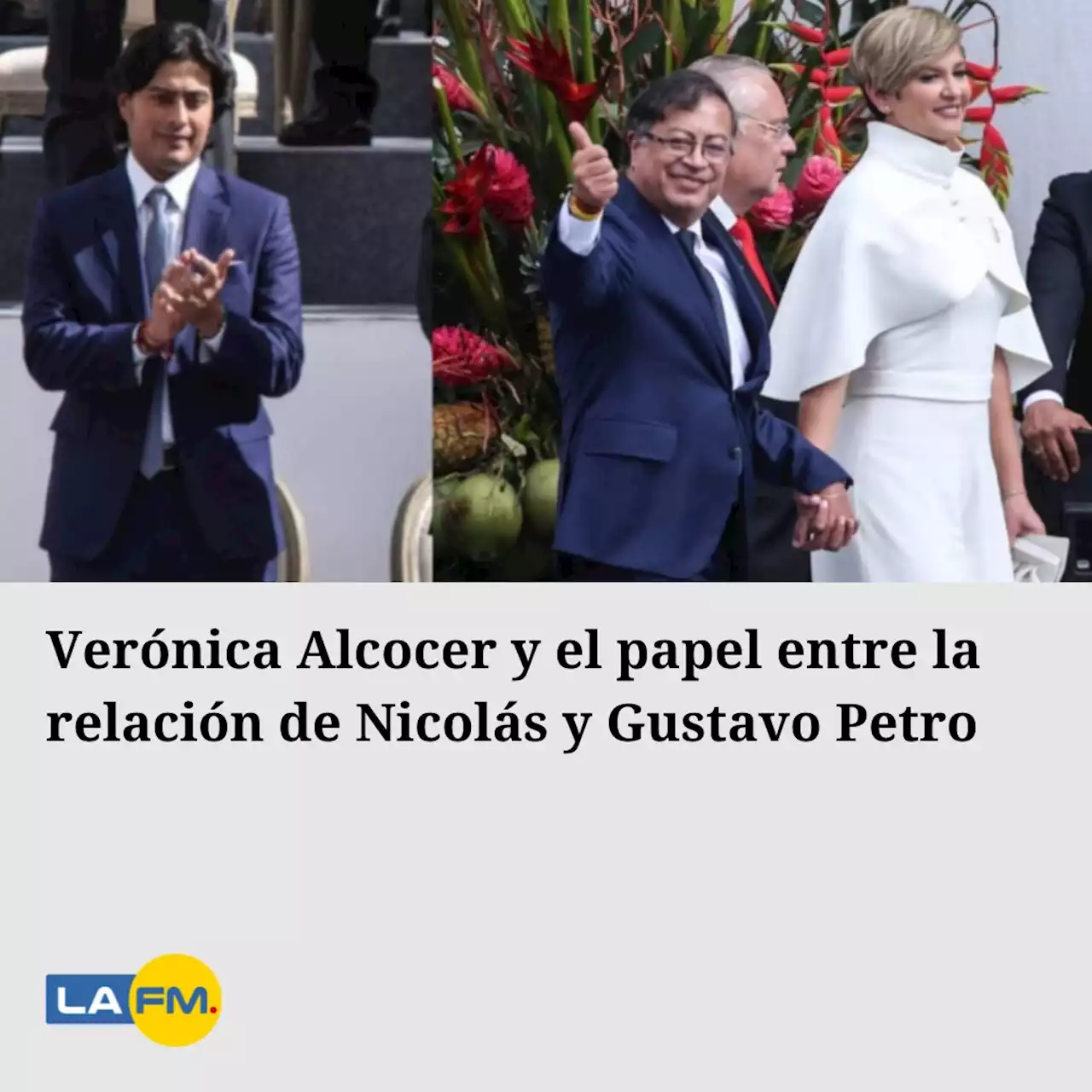 Verónica Alcocer y el papel entre la relación de Nicolás y Gustavo Petro