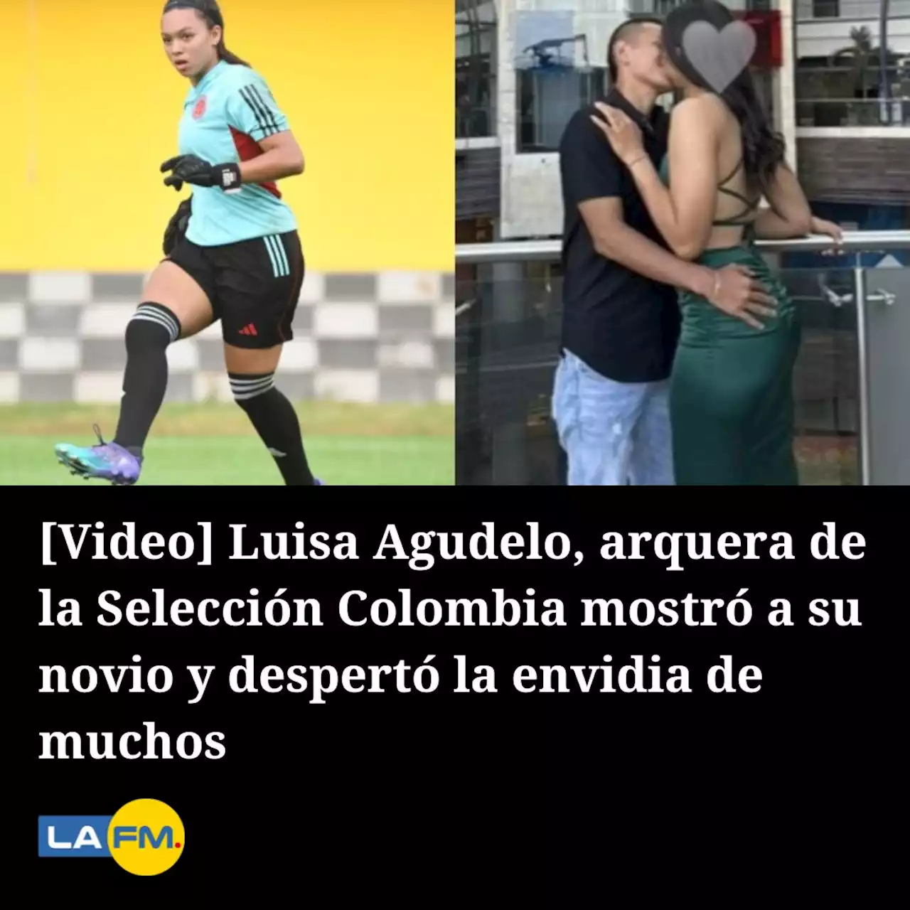 [Video] Sexy arquera de la Selección Colombia mostró a su novio y despertó la envidia de muchos