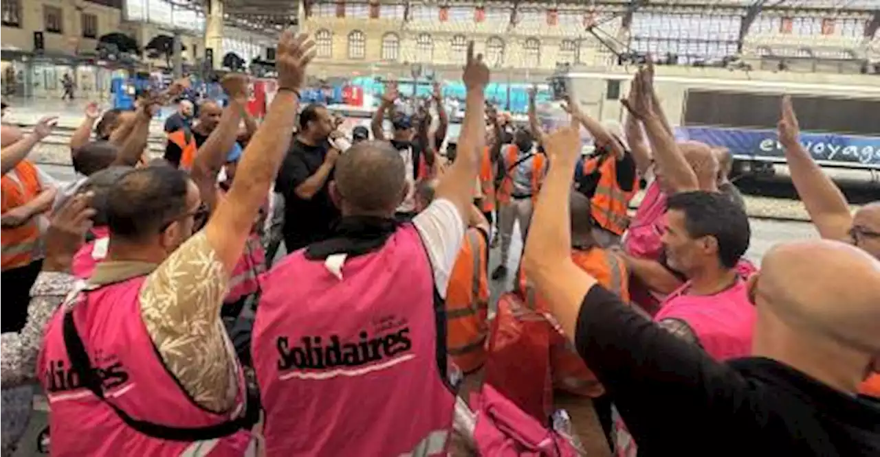 Une nouvelle grève des agents de nettoyage de la gare Saint-Charles