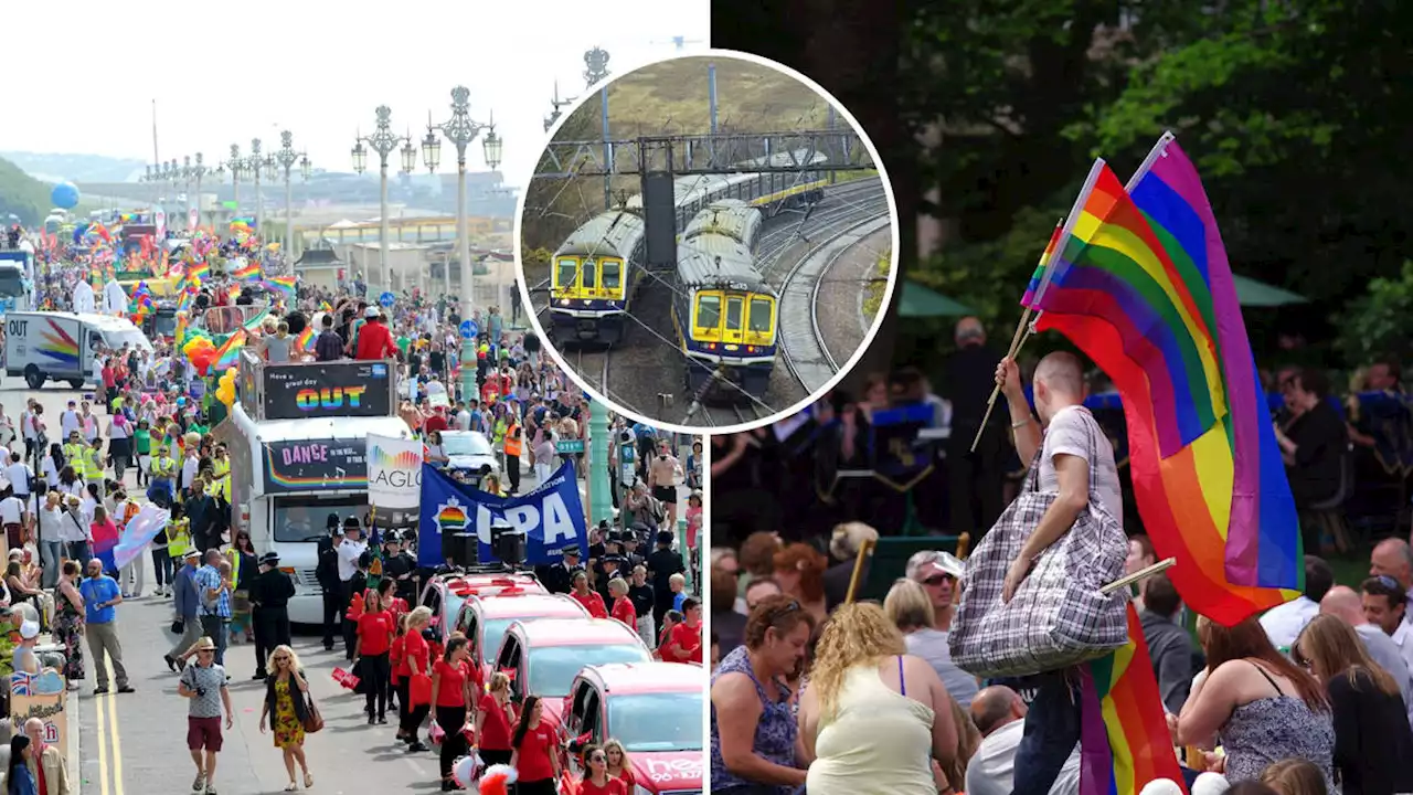 All trains to and from Brighton cancelled as UK’s largest pride event faces major disruptions