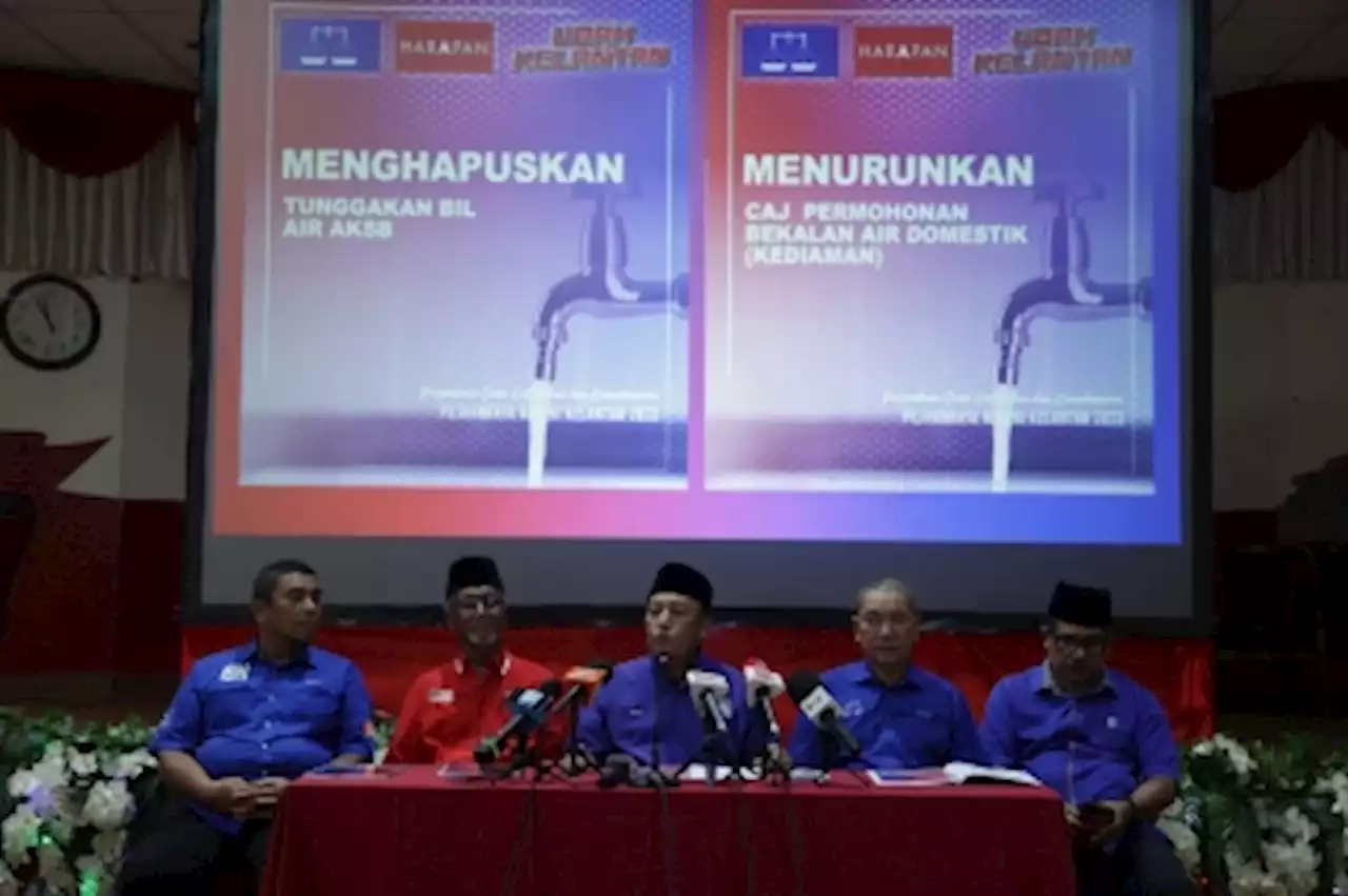 Kelantan folk welcome BN-Pakatan manifesto to solve water woes