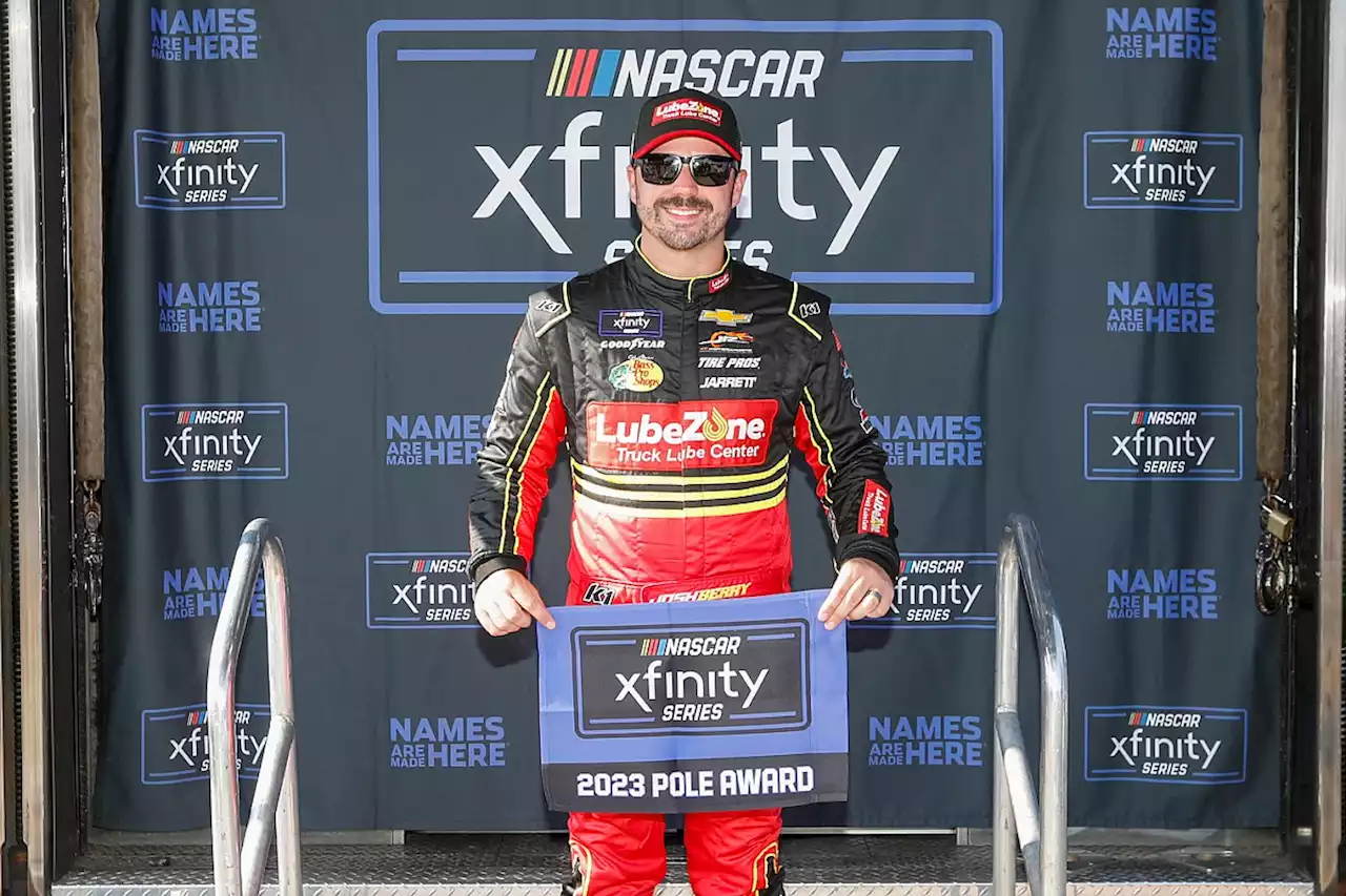 Berry wins Michigan Xfinity pole; NASCAR confiscates a splitter