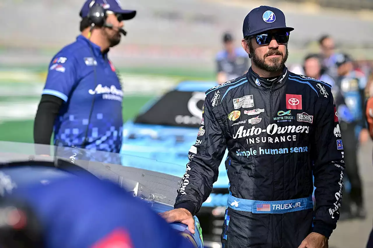 Martin Truex Jr. leads NASCAR Cup practice at Michigan