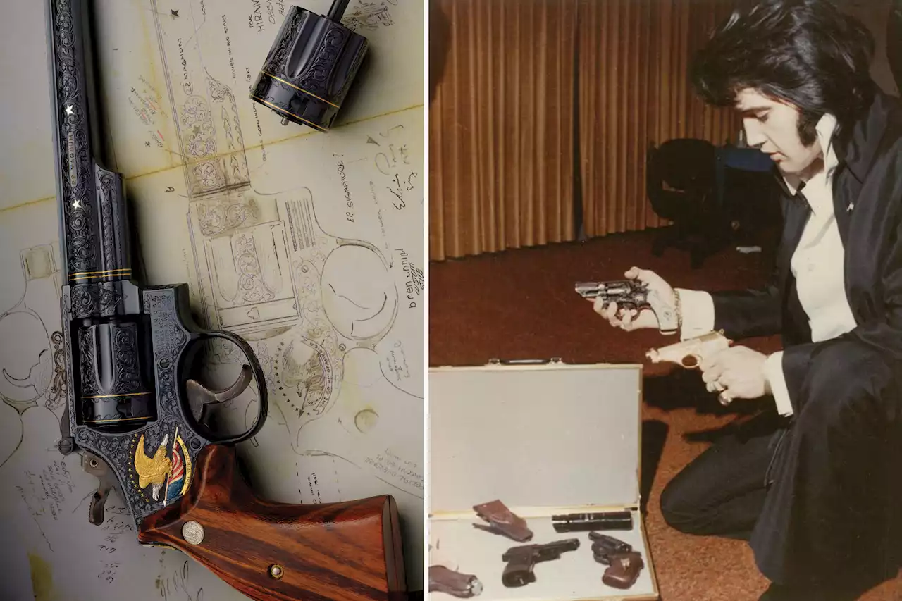 Elvis Presley’s beloved revolver up for auction to commemorate the anniversary of his death