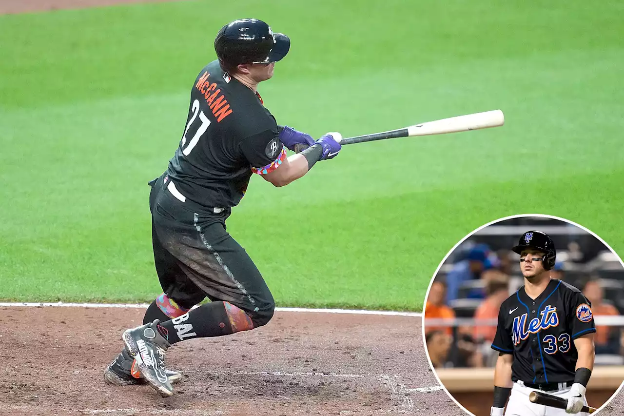 Orioles’ James McCann torments Mets in huge night as Amazin’s find new low