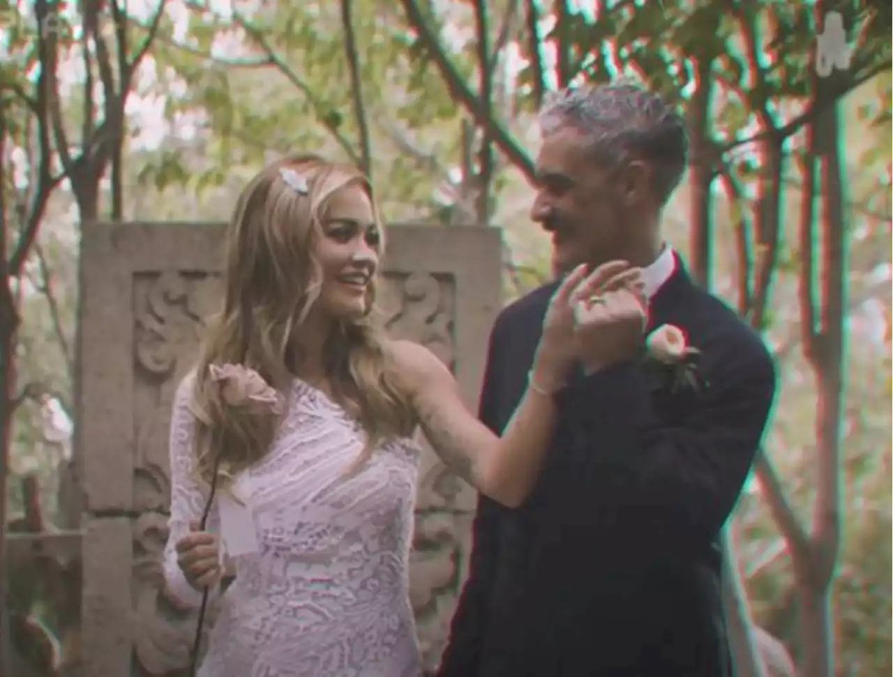 Rita Ora shares the moment she said 'I do' in intimate never before seen footage