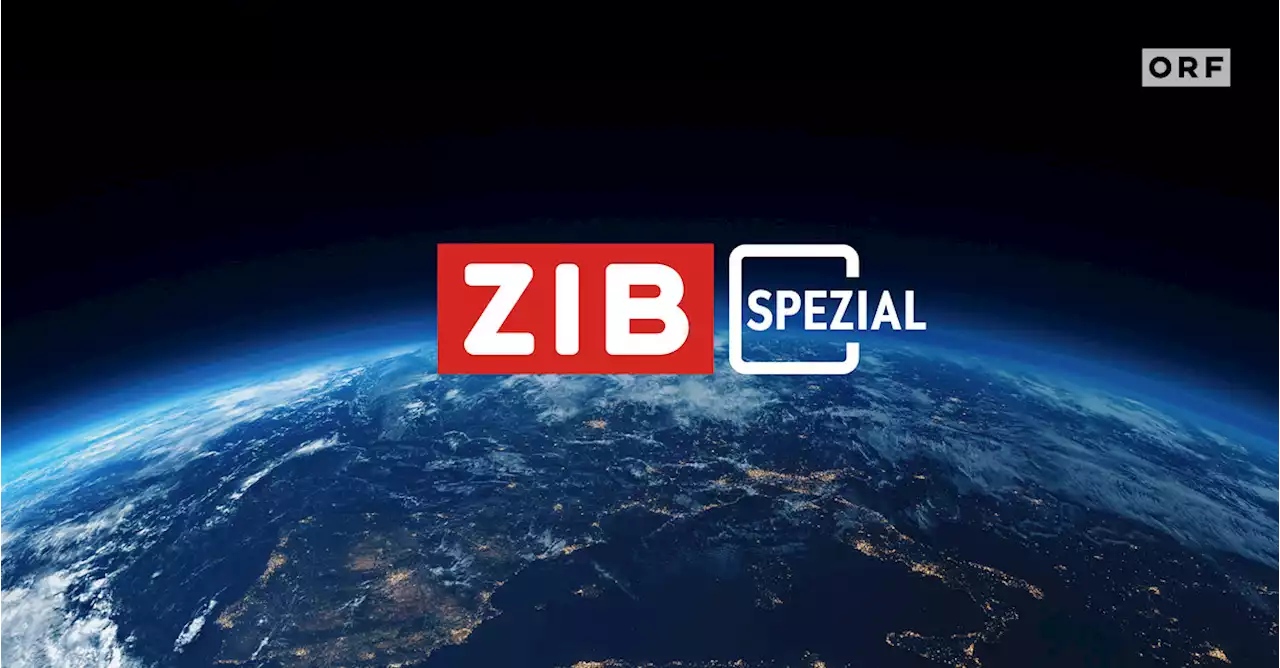 Heute aus aktuellem Anlass: „ZIB Spezial“-Sendungen zu den Unwetterfolgen - tv.ORF.at