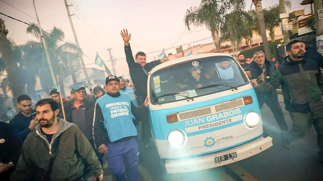 Juan Grabois desembarcó en La Matanza con una caravana y un acto junto a Fernando Espinoza | 'Queremos poner sobre la mesa la agenda de Tierra, Techo y Trabajo'