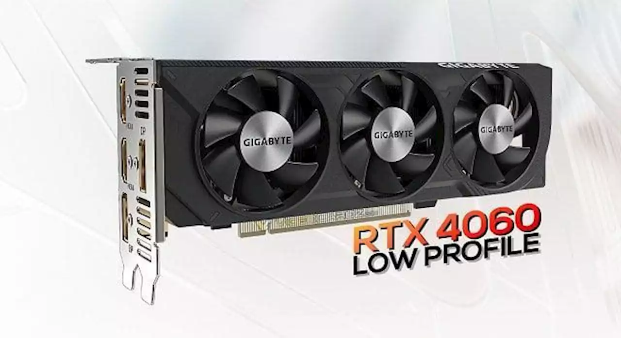 Gigabyte RTX 4060 Low Profile Hero: Flache Geforce mit drei Lüftern vorgestellt