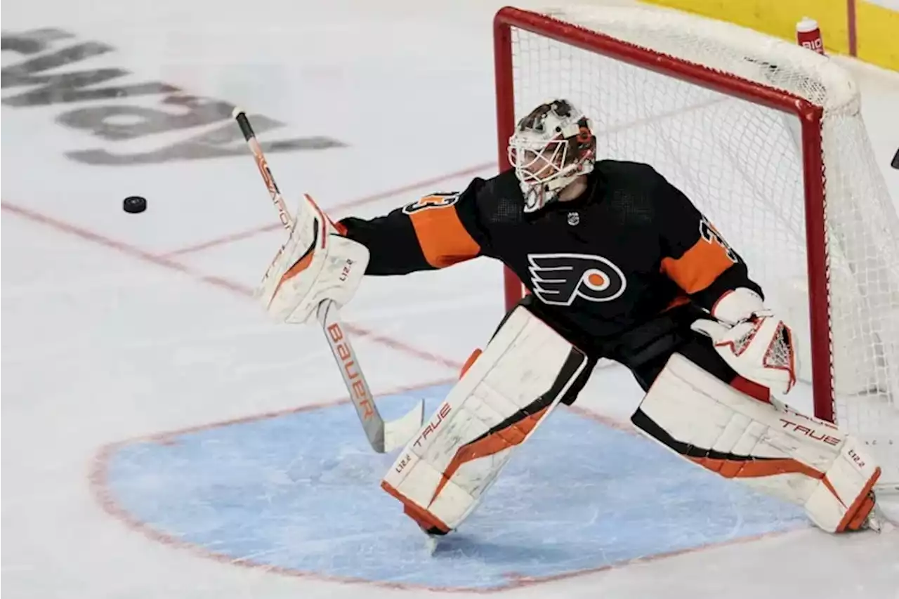 Flyers sign goaltender Samuel Ersson to two-year contract extension