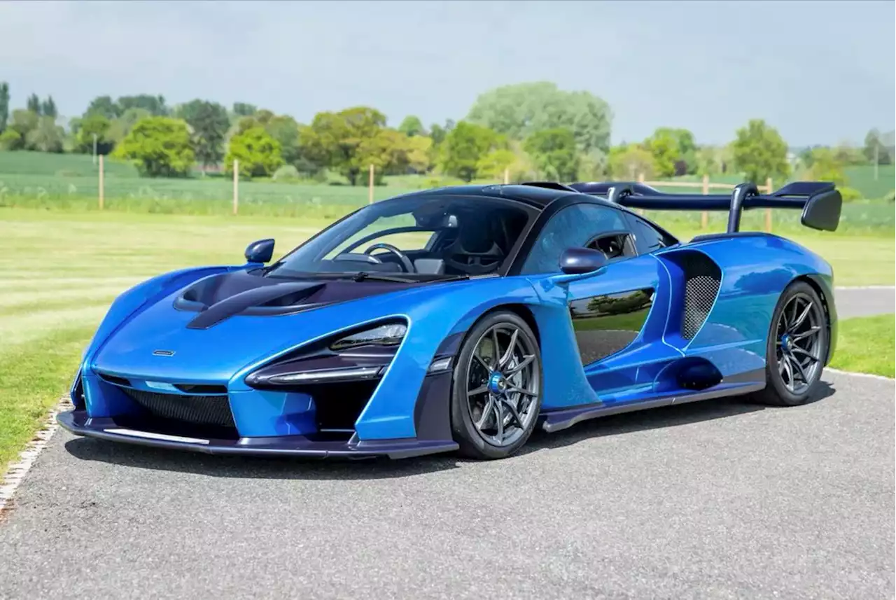 Used McLAREN SENNA - *MSO Cerulean Blue with Blue tint Carbon* - January for sale