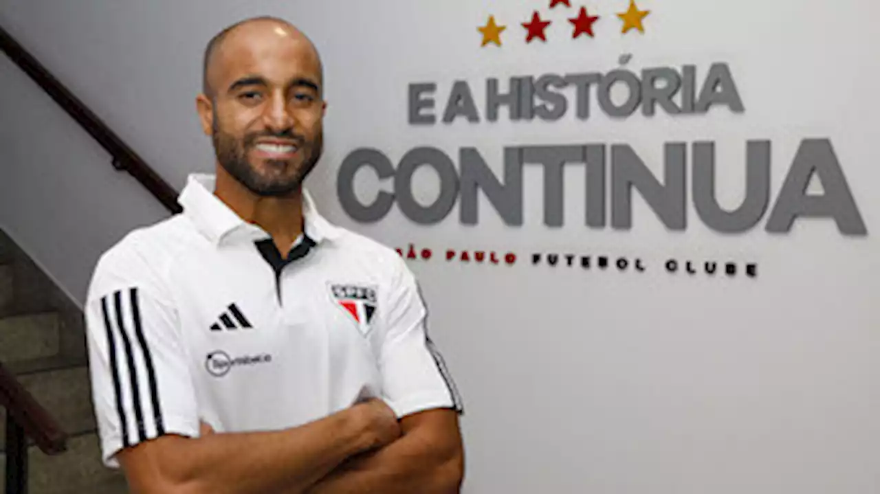 Lucas Moura é apresentado no São Paulo e destaca papel da torcida para o acerto: 'Nunca vi isso antes'