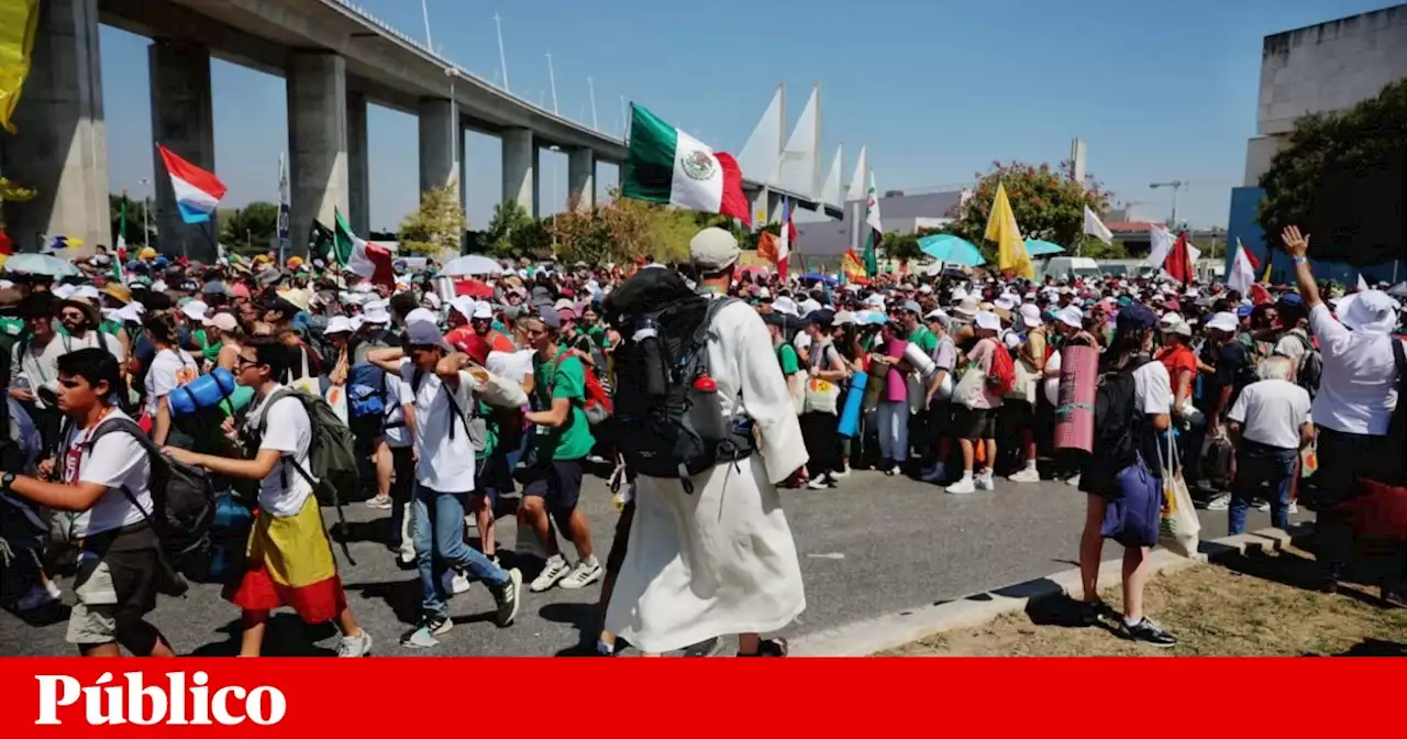 JMJ: há milhares de jovens no Parque Tejo à espera do Papa