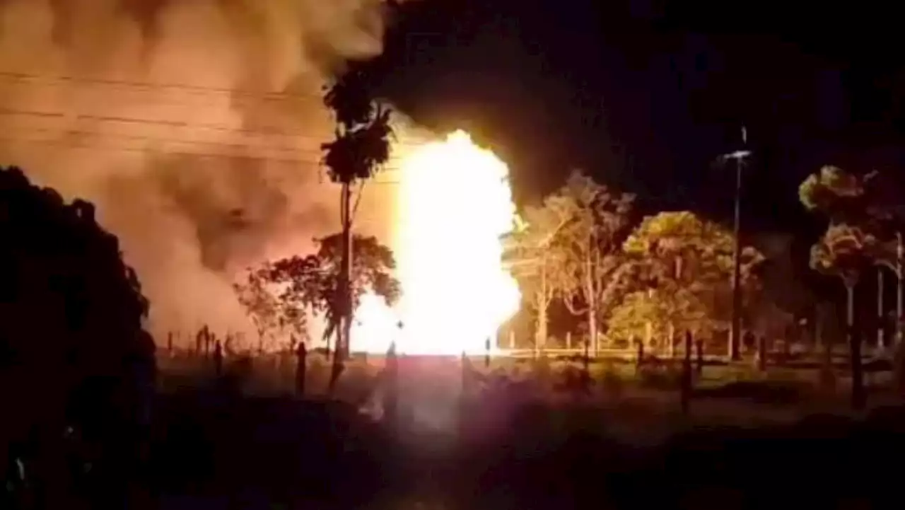 [Video] Fuerte explosión de oleoducto en Putumayo causó pánico; investigan si fue atentado - Pulzo