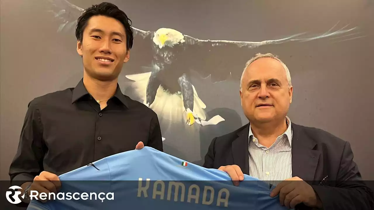 Oficial. Kamada na Lazio - Renascença