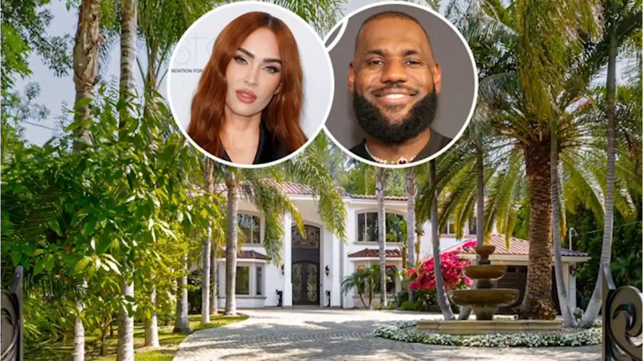 Inside a $6.4 Million Encino Mansion That’s Been Home to LeBron James, Megan Fox and More