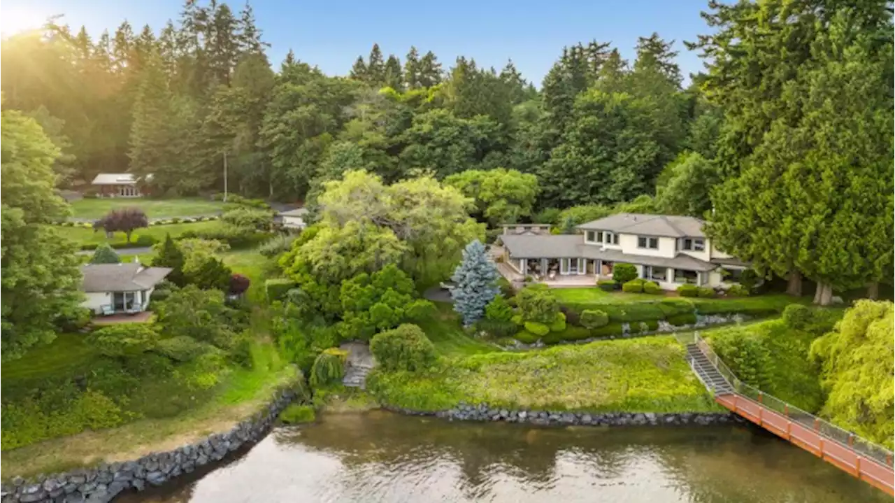 This $6.4 Million Waterfront Compound in Washington Comes With a Custom Treehouse