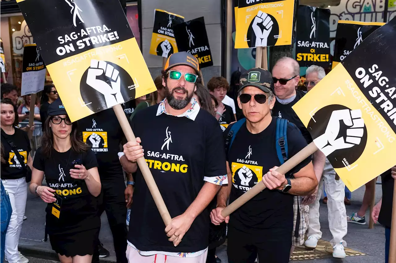 Actors' Strike: Hollywood Stars on the Picket Lines