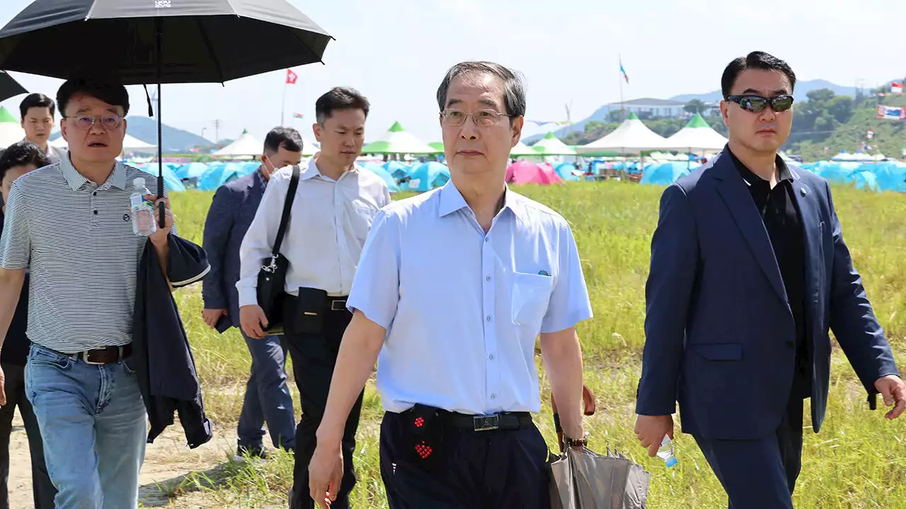 한 총리 '각국 대표단 회의서 잼버리 계속 진행 결정'