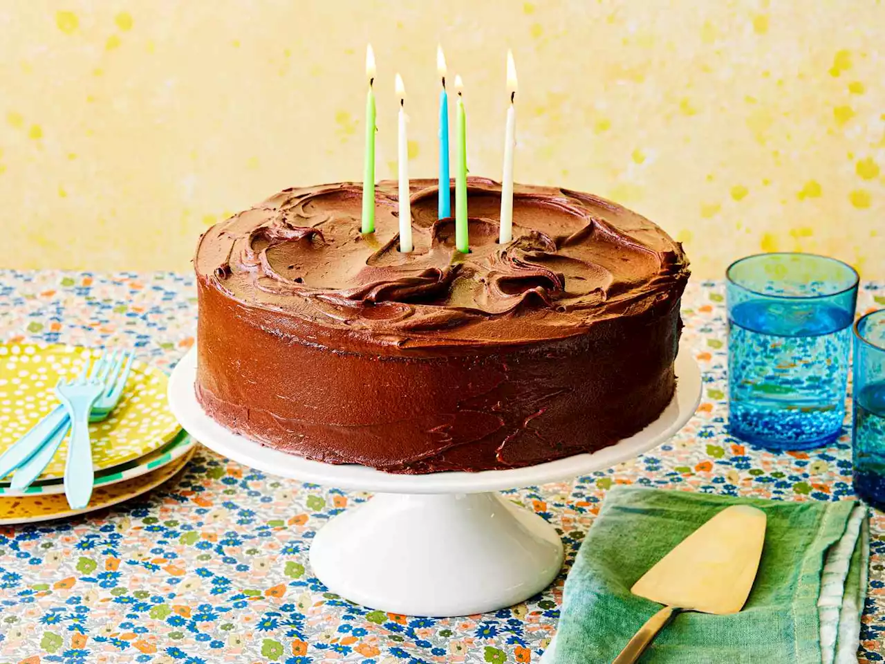 Chocolate Birthday Layer Cake Recipe