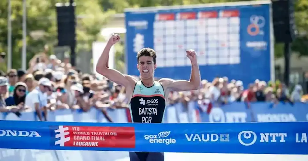 Português Ricardo Batista campeão europeu de triatlo sprint