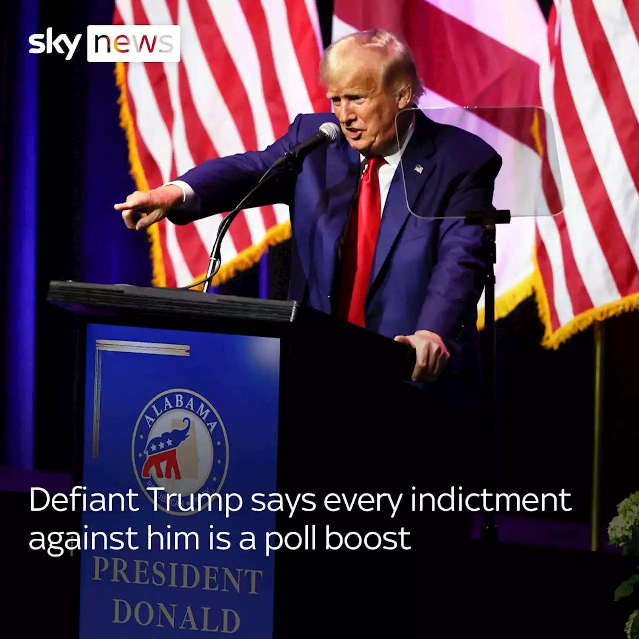 Donald Trump says indictment is 'great badge of honour' - and another one will win him the election