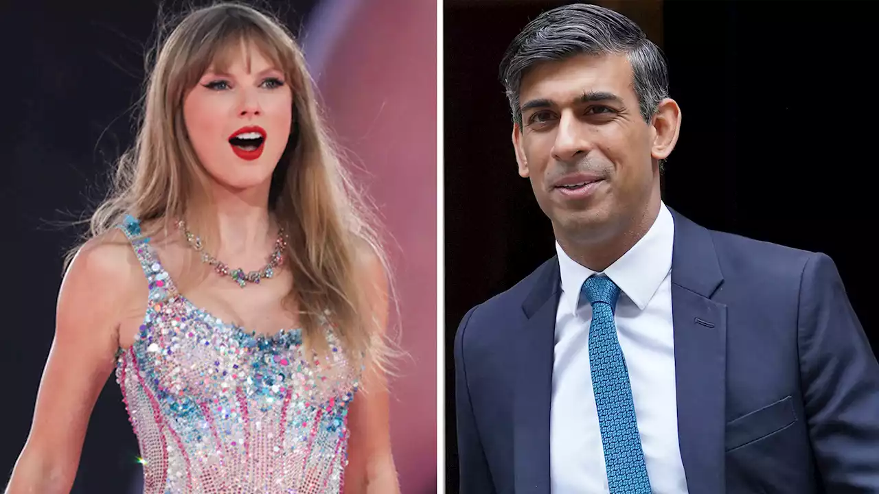 Rishi Sunak takes part in Taylor Swift-themed fitness class in Los Angeles, TikToker claims