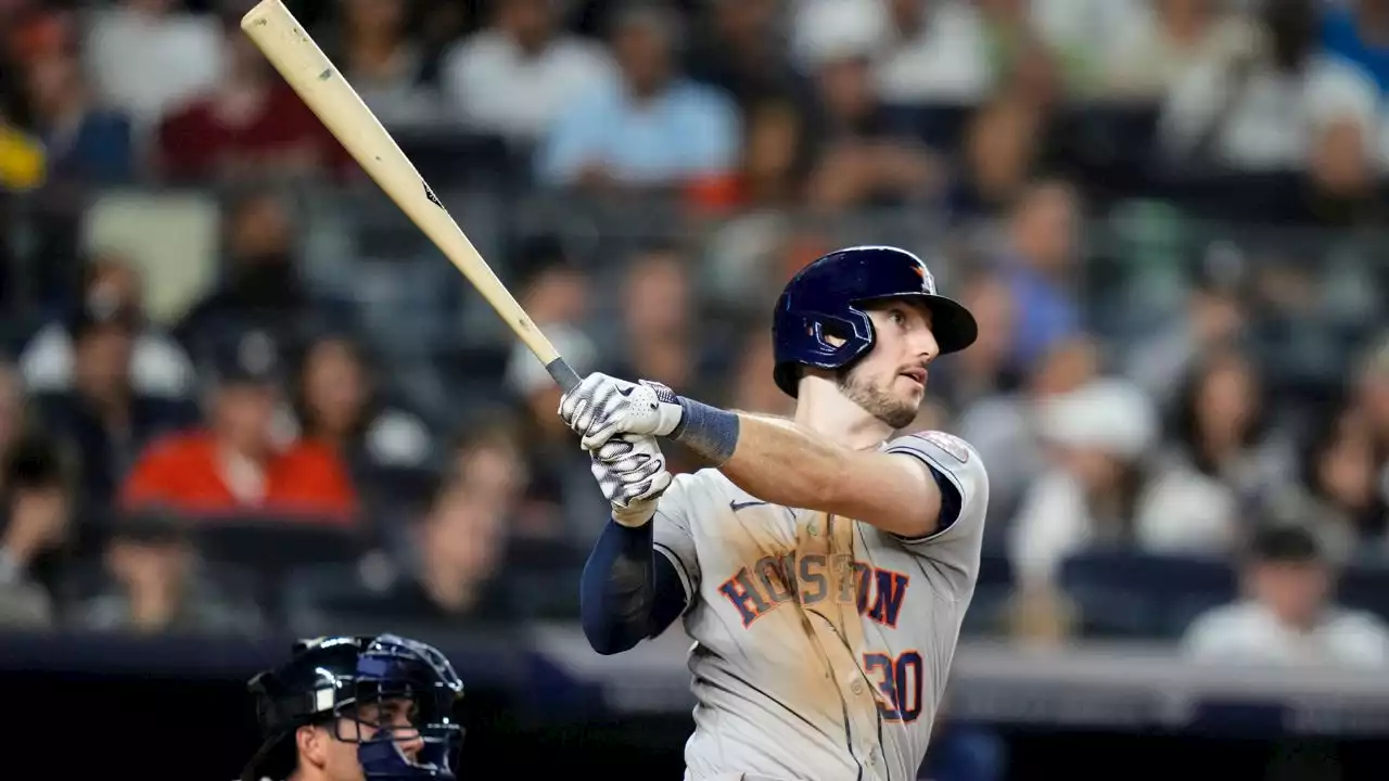 Yordan Alvarez homer off Luis Severino to help Astros beat Yankees 7-3