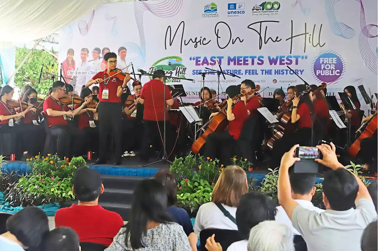 Penang Hill comes alive with sound of music