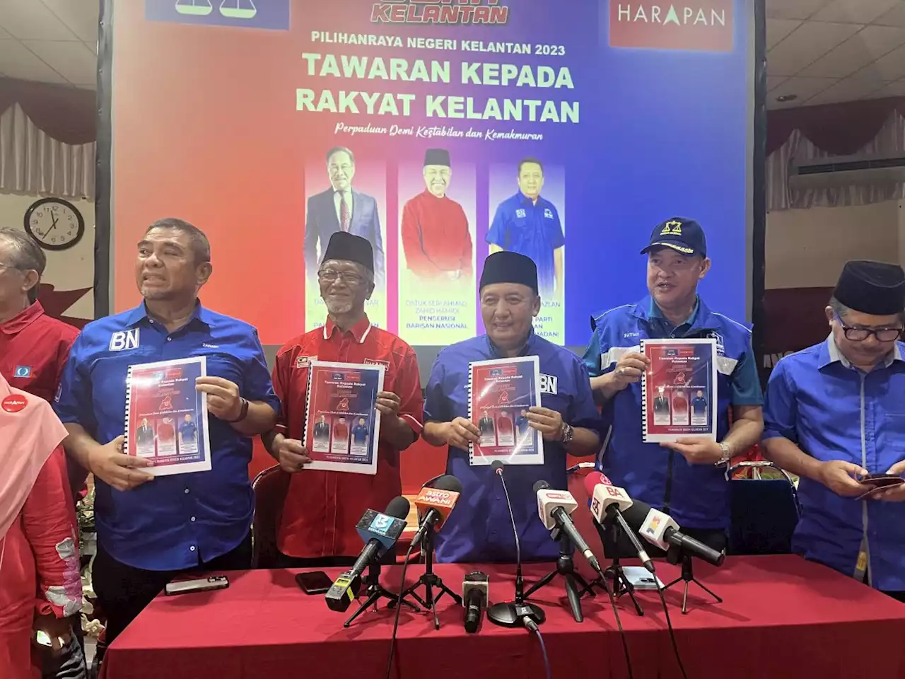 State polls: Barisan-Pakatan manifesto unveiled, water arrears voided if unity govt wins