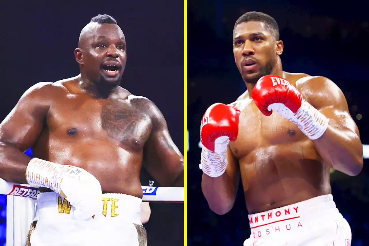 Anthony Joshua vs Dillian Whyte rematch cancelled due to Whyte drugs test