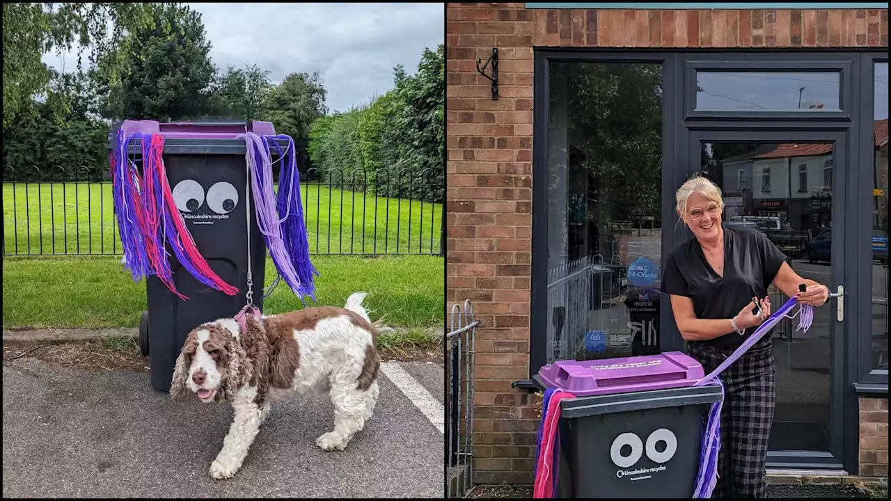 Bin’s trip around Lincolnshire village after family takes request to ‘take it out’ literally