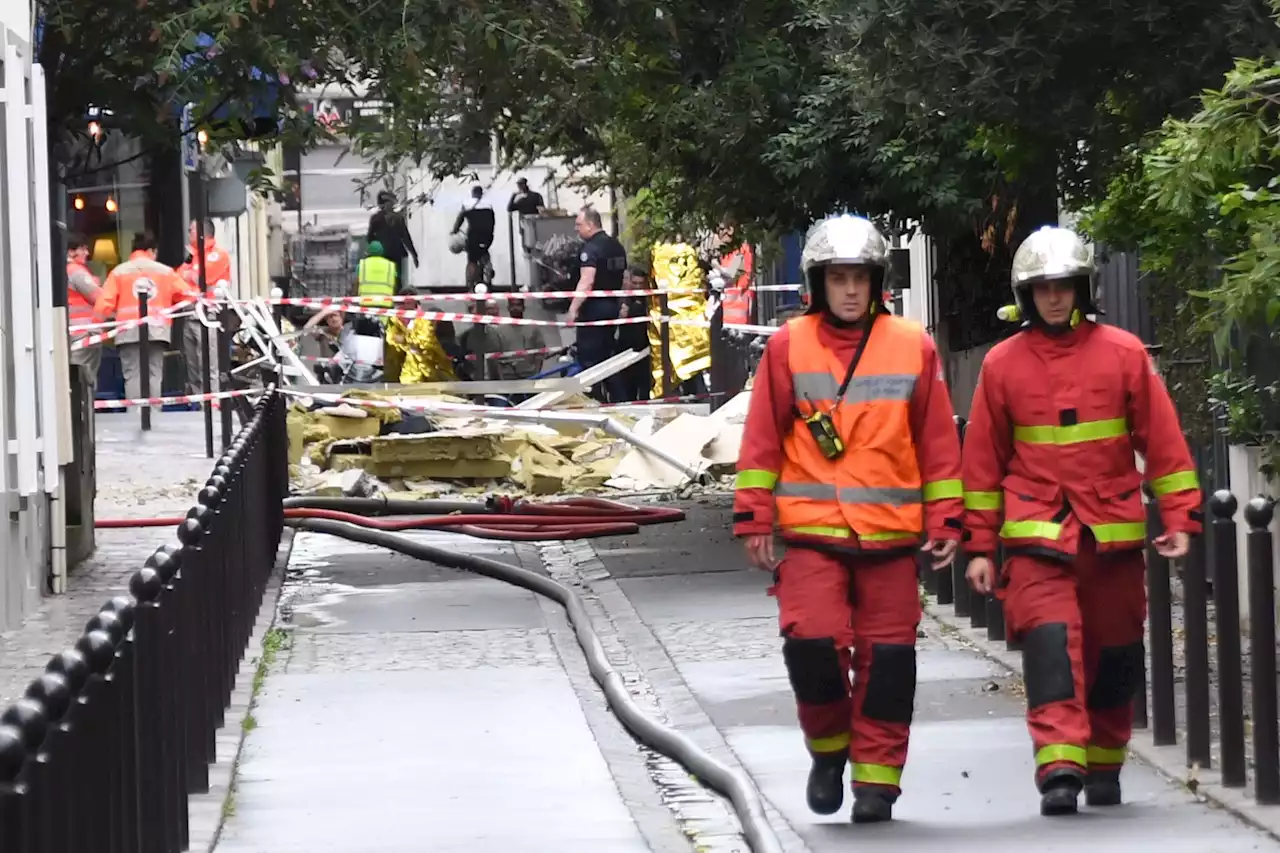 At least five injured as huge explosion rips through Paris apartment