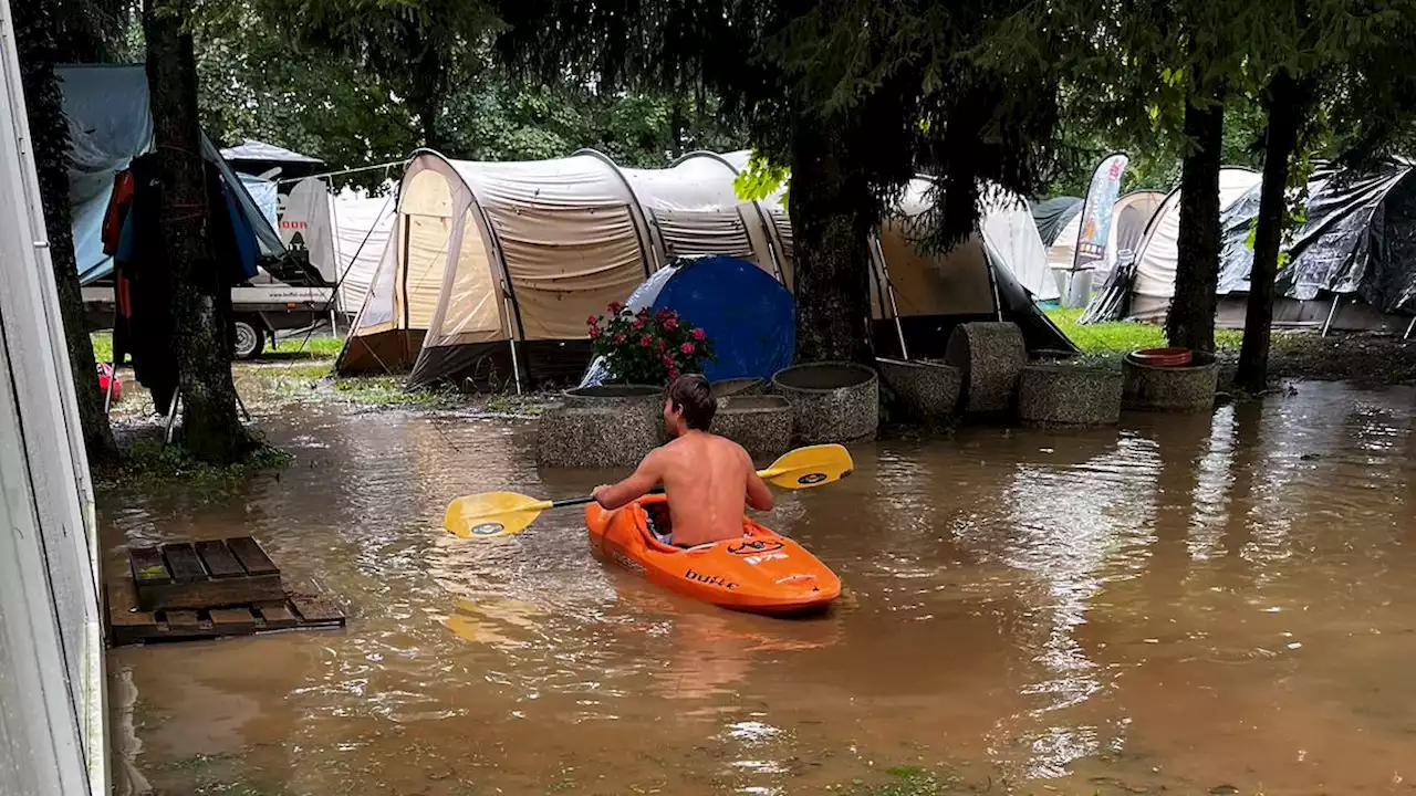 Dansk spejdertrop fanget i uvejret i Slovenien: - Det var et mudderbad