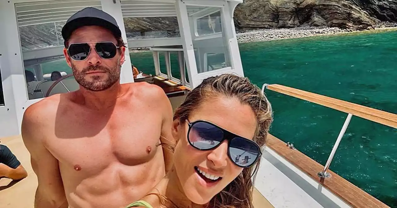 Chris Hemsworth and Elsa Pataky Show Abs While on Family Vacation