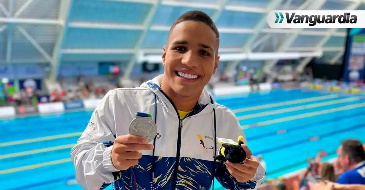 Impresionante: Carlos Serrano completó 17 medallas en los Mundiales de Paranatación