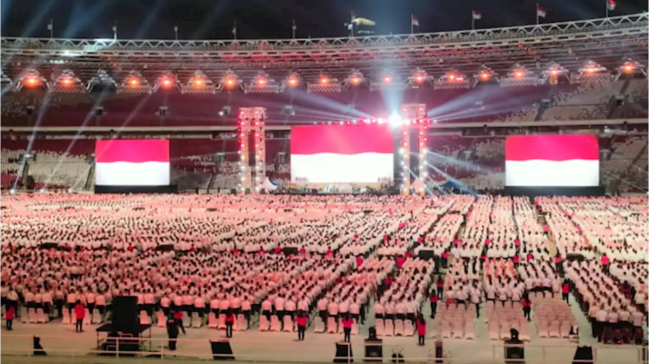 15.110 Orang Mainkan Angklung di GBK, Indonesia Pecahkan Guinness World Records