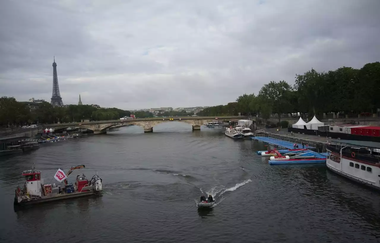 L’épreuve test de natation dans la Seine annulée pour cause de pollution