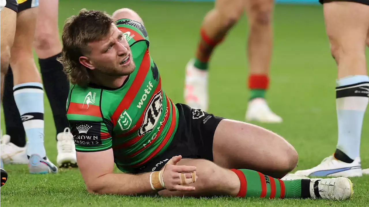 Origin gun floored by 'horrible' injury in Rabbitohs loss