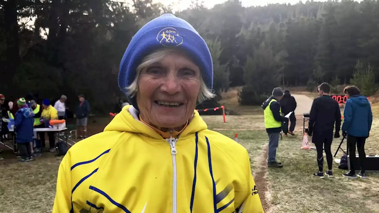 Caroline is running marathons and breaking world records at age 80