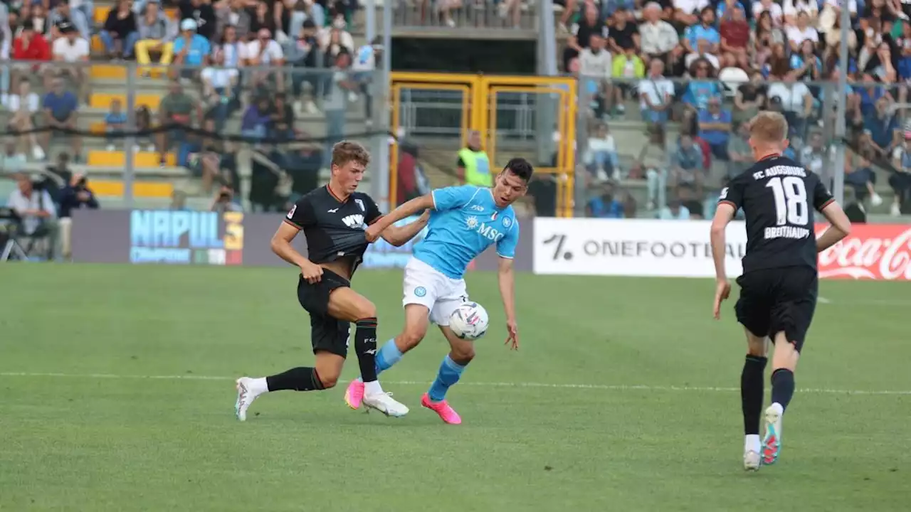 0:1 gegen den SSC Neapel: Der FCA spielt auf Augenhöhe mit dem italienischen Meister