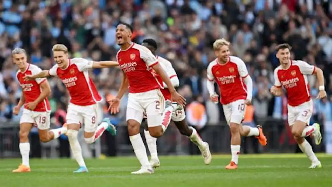 Arsenal beat Man City in Community Shield shootout