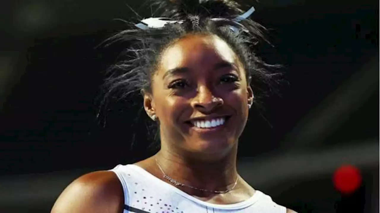 'It made my heart melt' - Biles in winning return